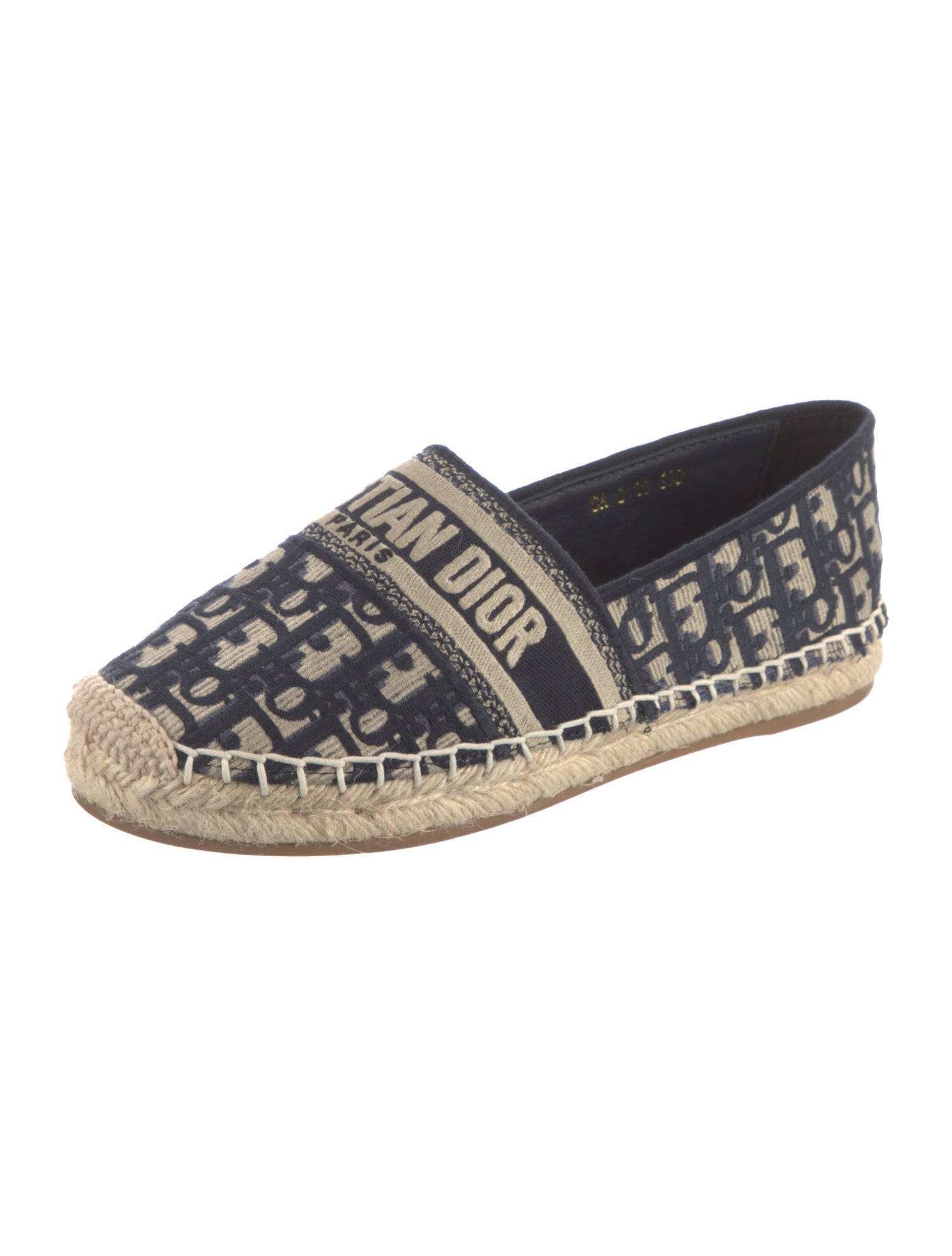 Christian Dior Oblique Jacquard Espadrilles