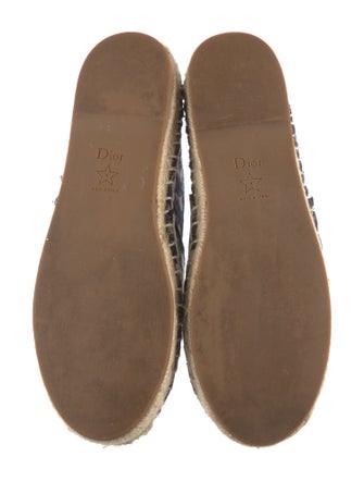 Christian Dior Oblique Jacquard Espadrilles