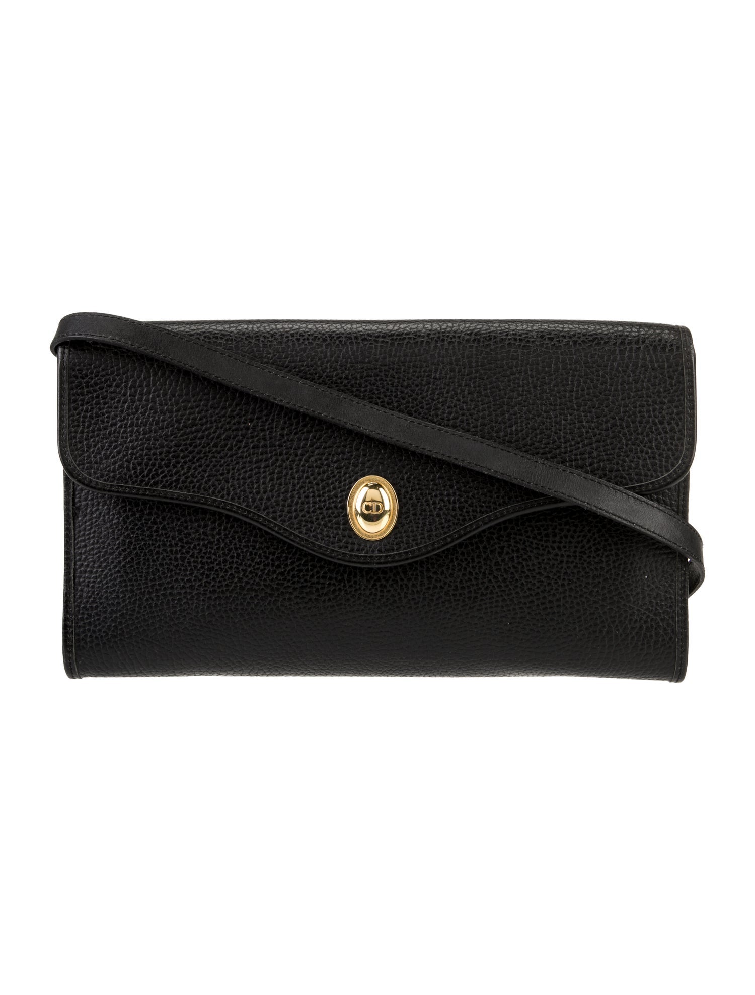 Christian Dior Leather Shoulder Bag Vintage