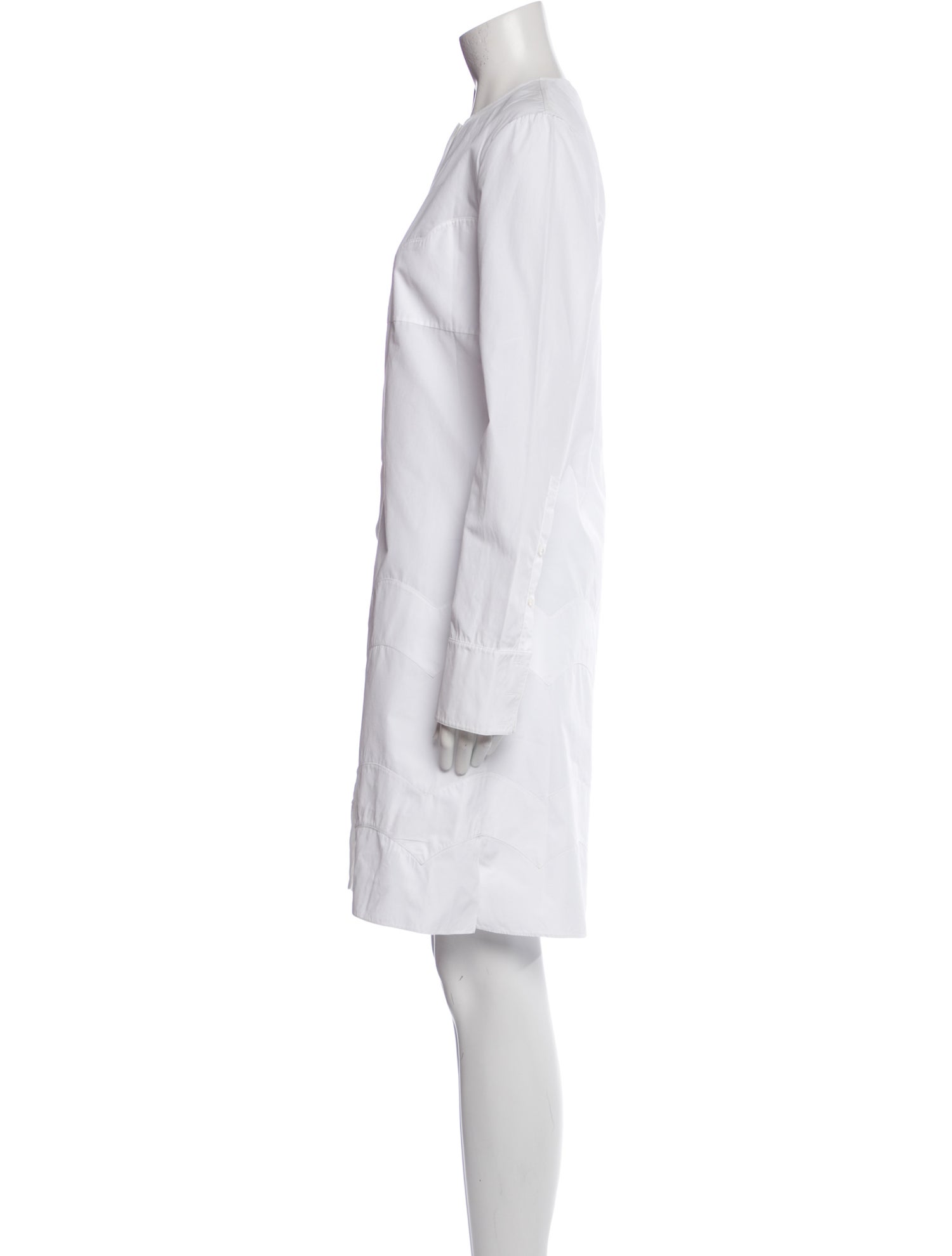 Christian Dior Crew Neck Knee-Length Dress