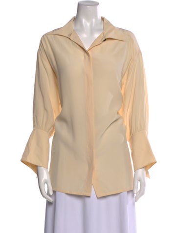 Christian Dior Tops Vintage 1980's Button-Up Top M