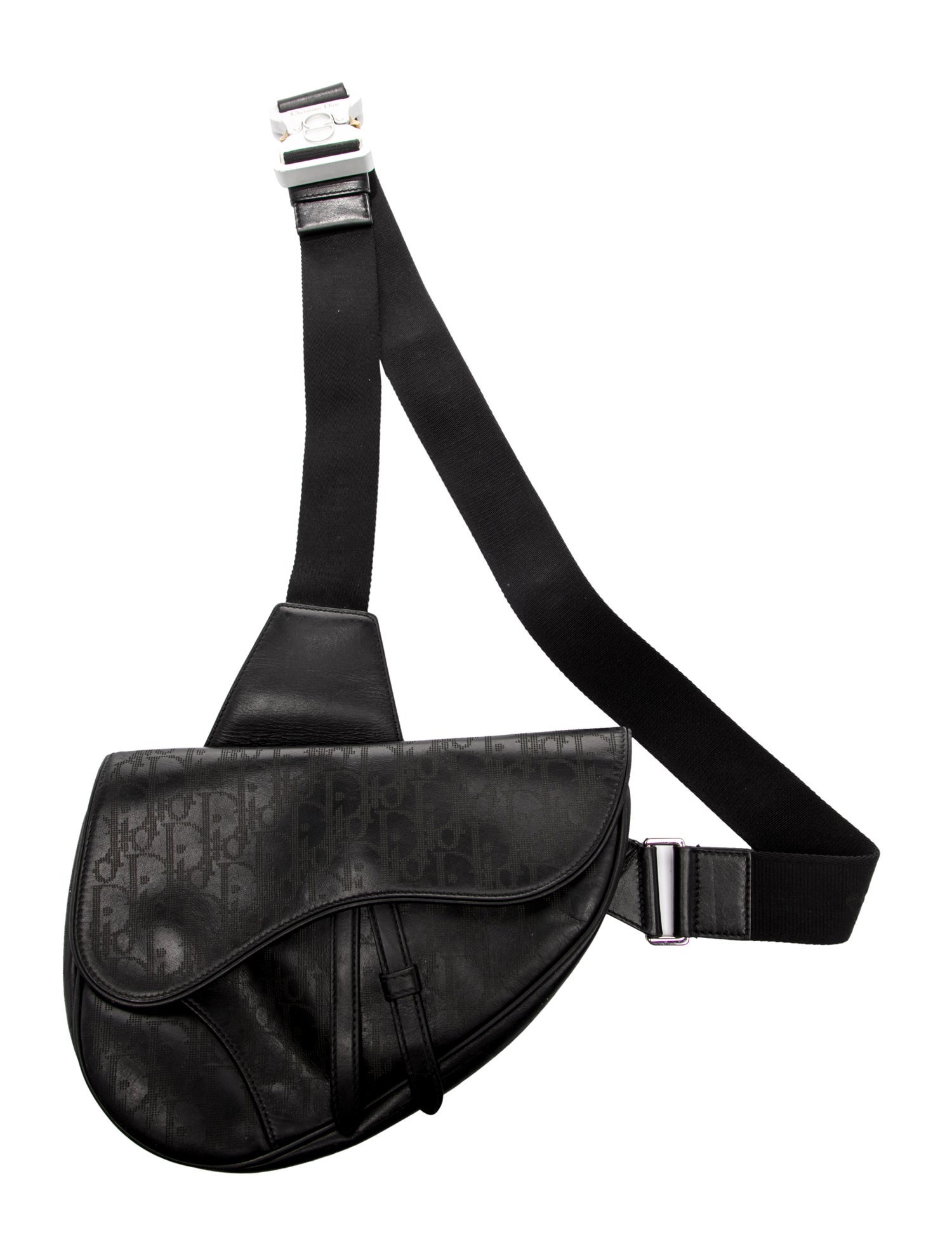 DIOR MEN Oblique Jacquard Messenger Bag