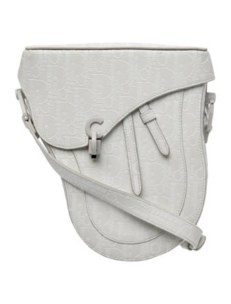 Christian Dior Canvas Saddle