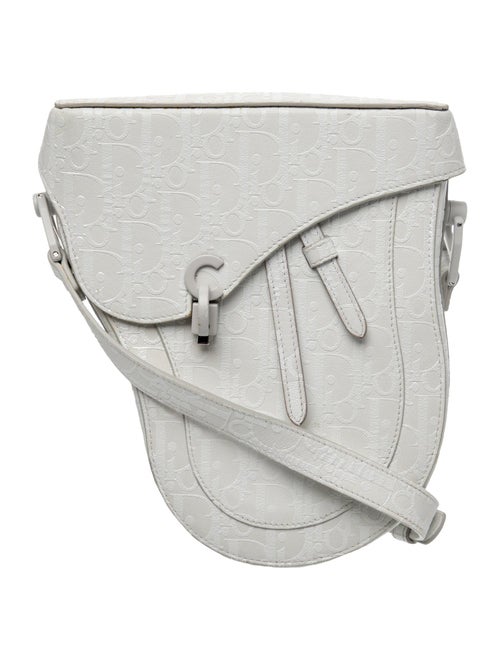 Christian Dior Canvas Saddle