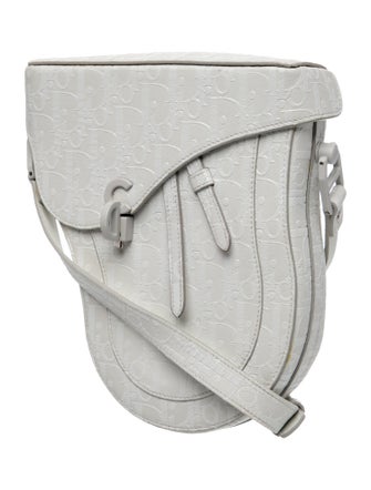 Christian Dior Canvas Saddle
