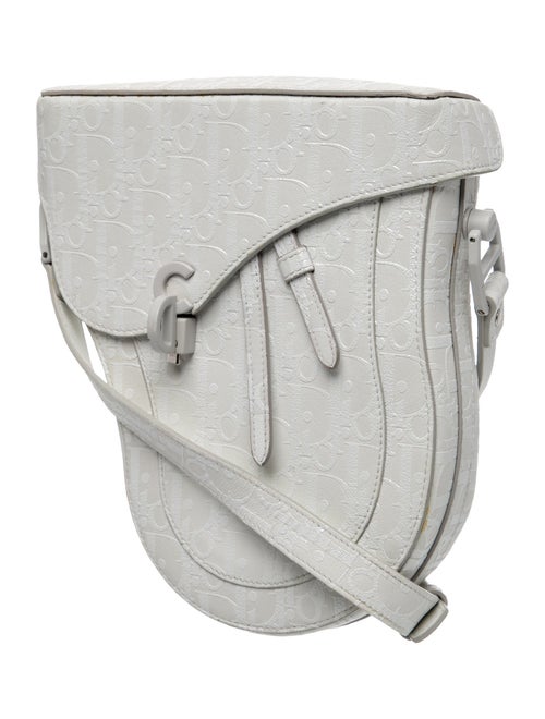 Christian Dior Canvas Saddle