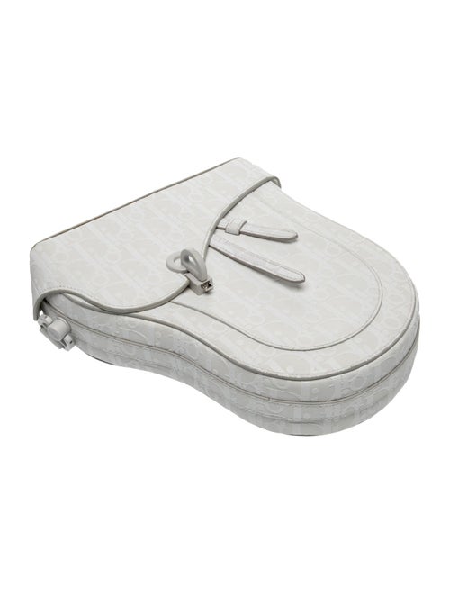 Christian Dior Canvas Saddle