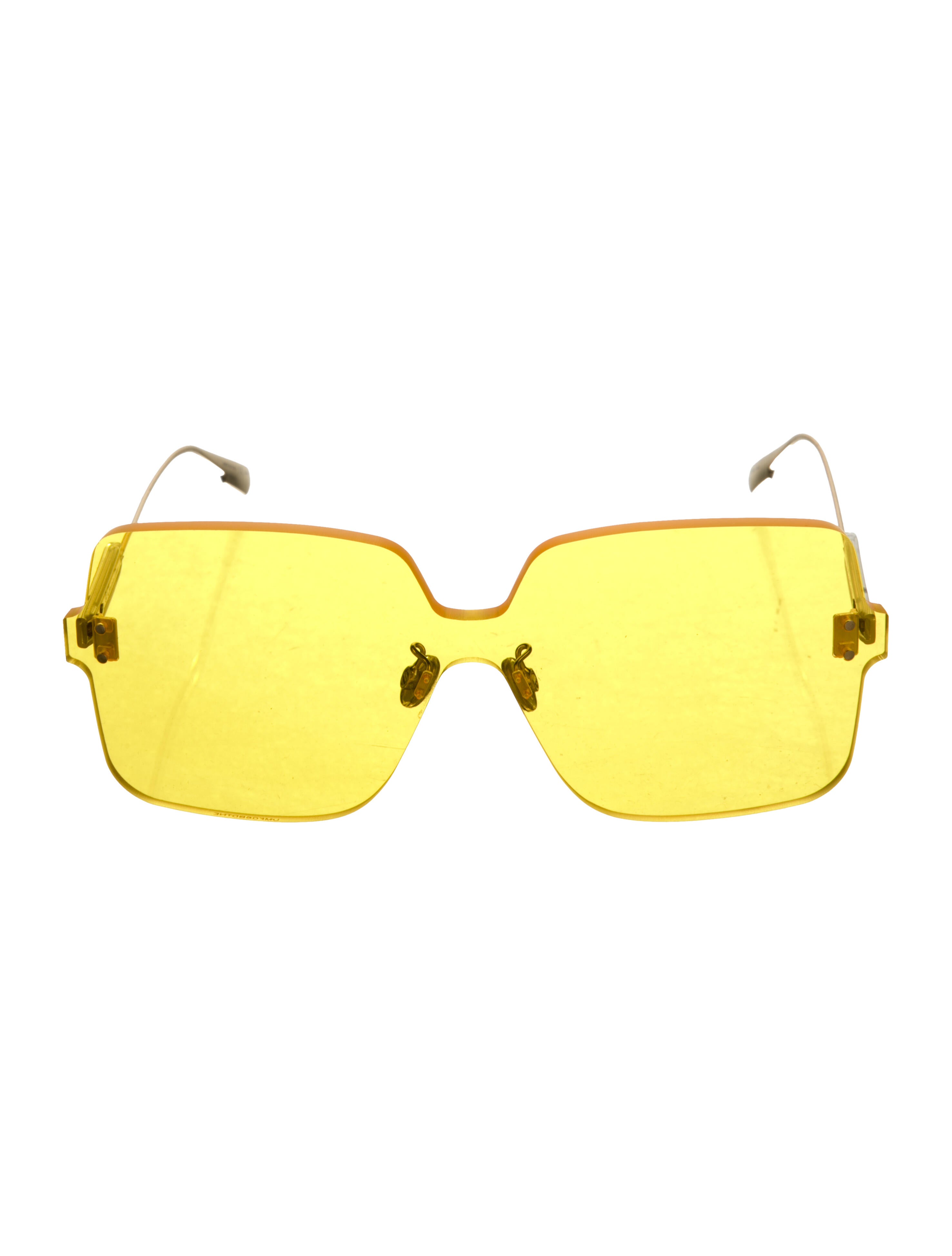 Christian Dior Square Tinted Sunglasses