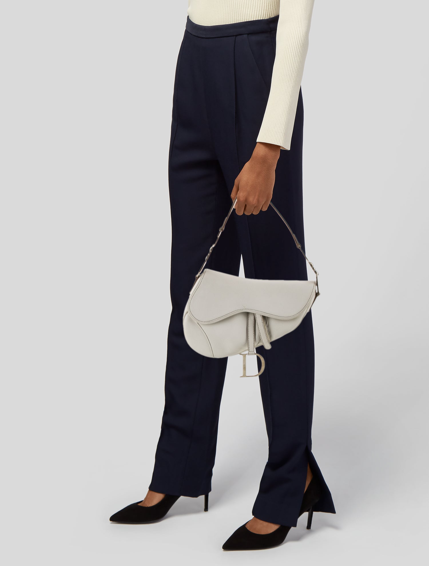 Christian Dior Leather Saddle