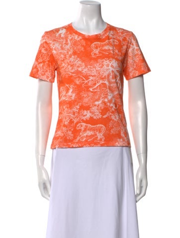 Christian Dior Tops 2022 Printed T-Shirt XS