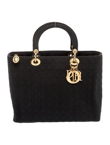 Christian Dior Handle Bags Cannage Lady