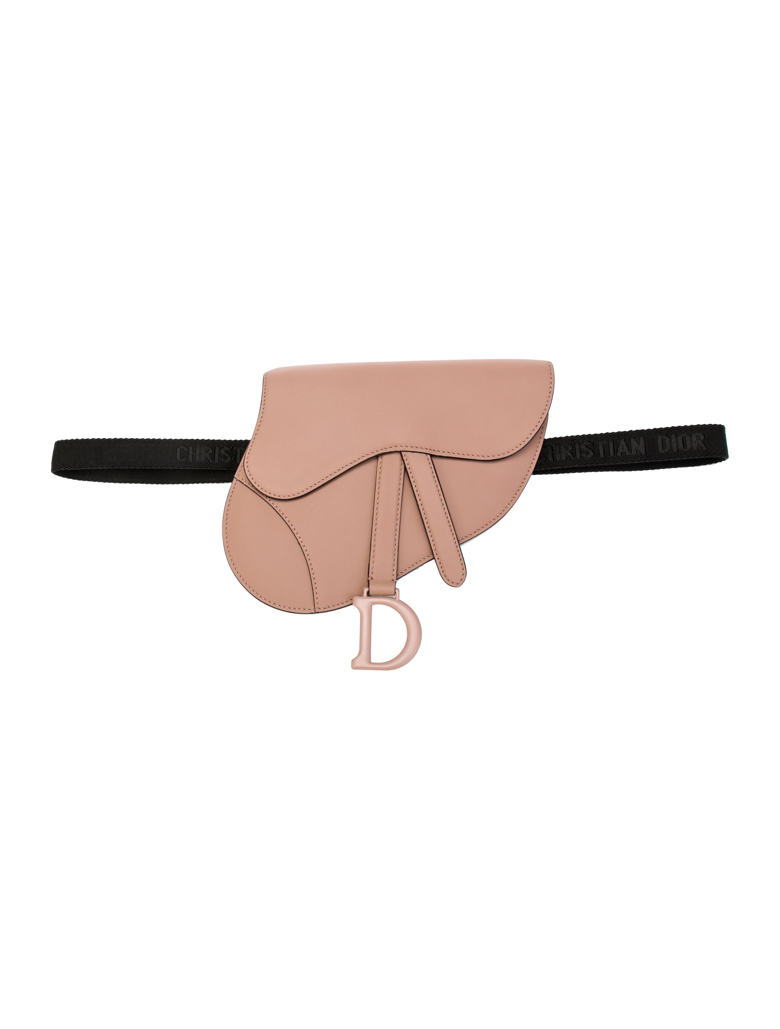 Christian Dior Leather Saddle Pochette