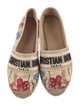 Christian Dior Canvas Floral Print Espadrilles