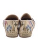 Christian Dior Canvas Floral Print Espadrilles