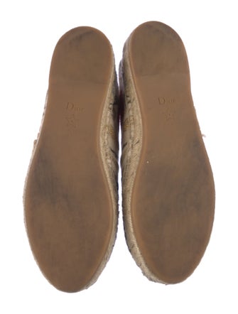 Christian Dior Canvas Floral Print Espadrilles