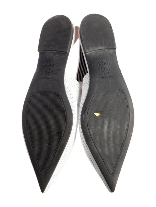 Christian Dior Leather Slingback Flats