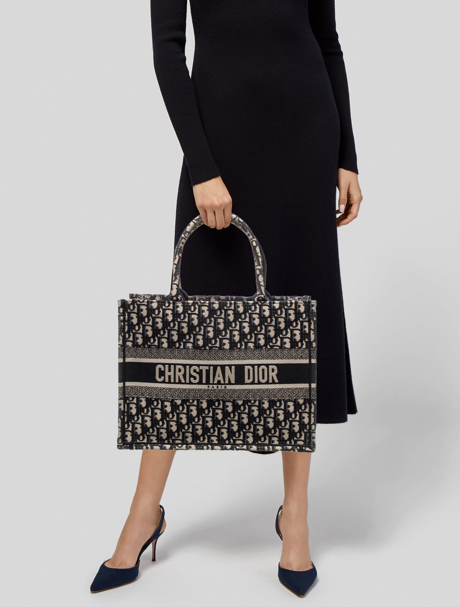 Christian Dior Oblique Jacquard Book Medium 2022