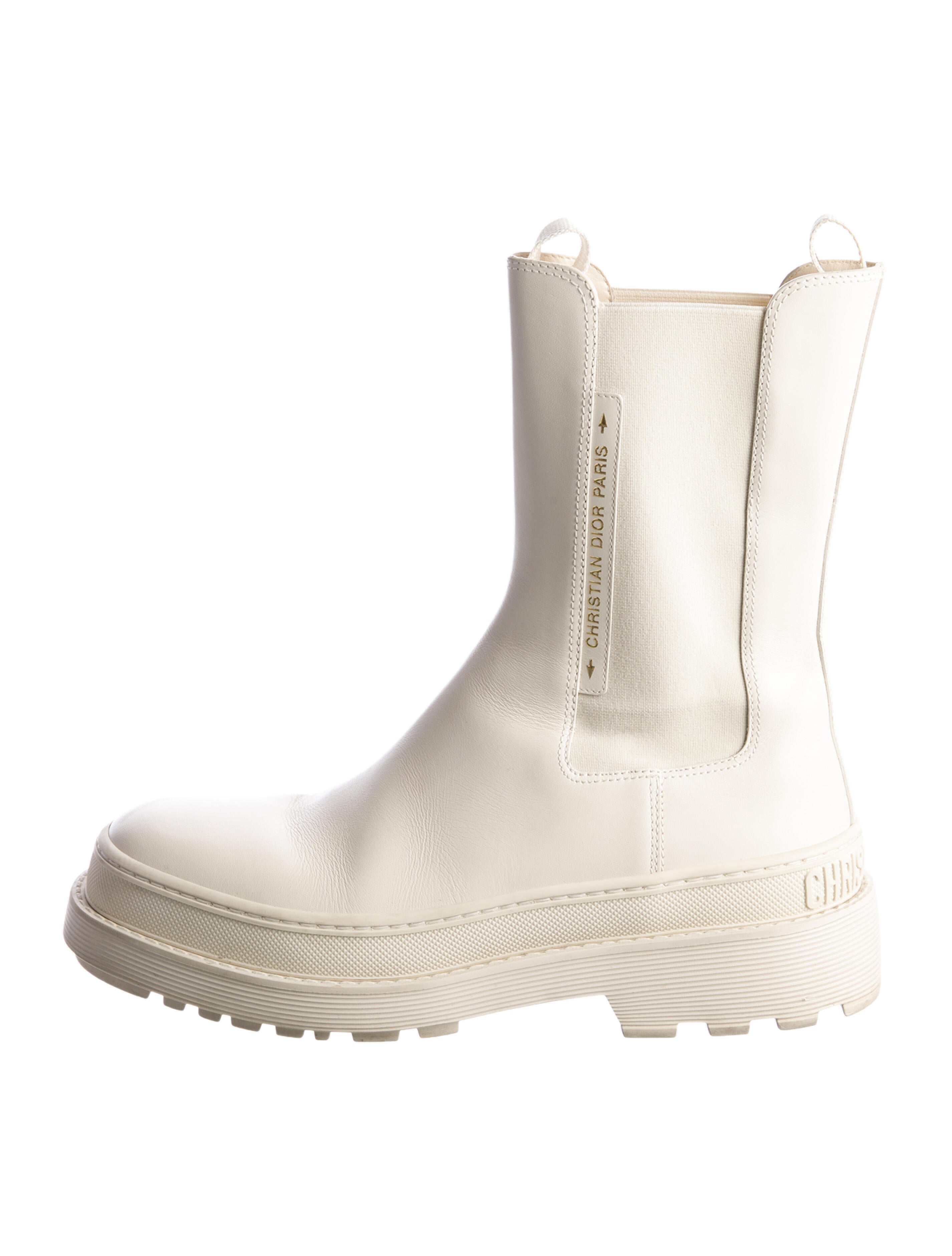 Christian Dior Leather Chelsea Boots