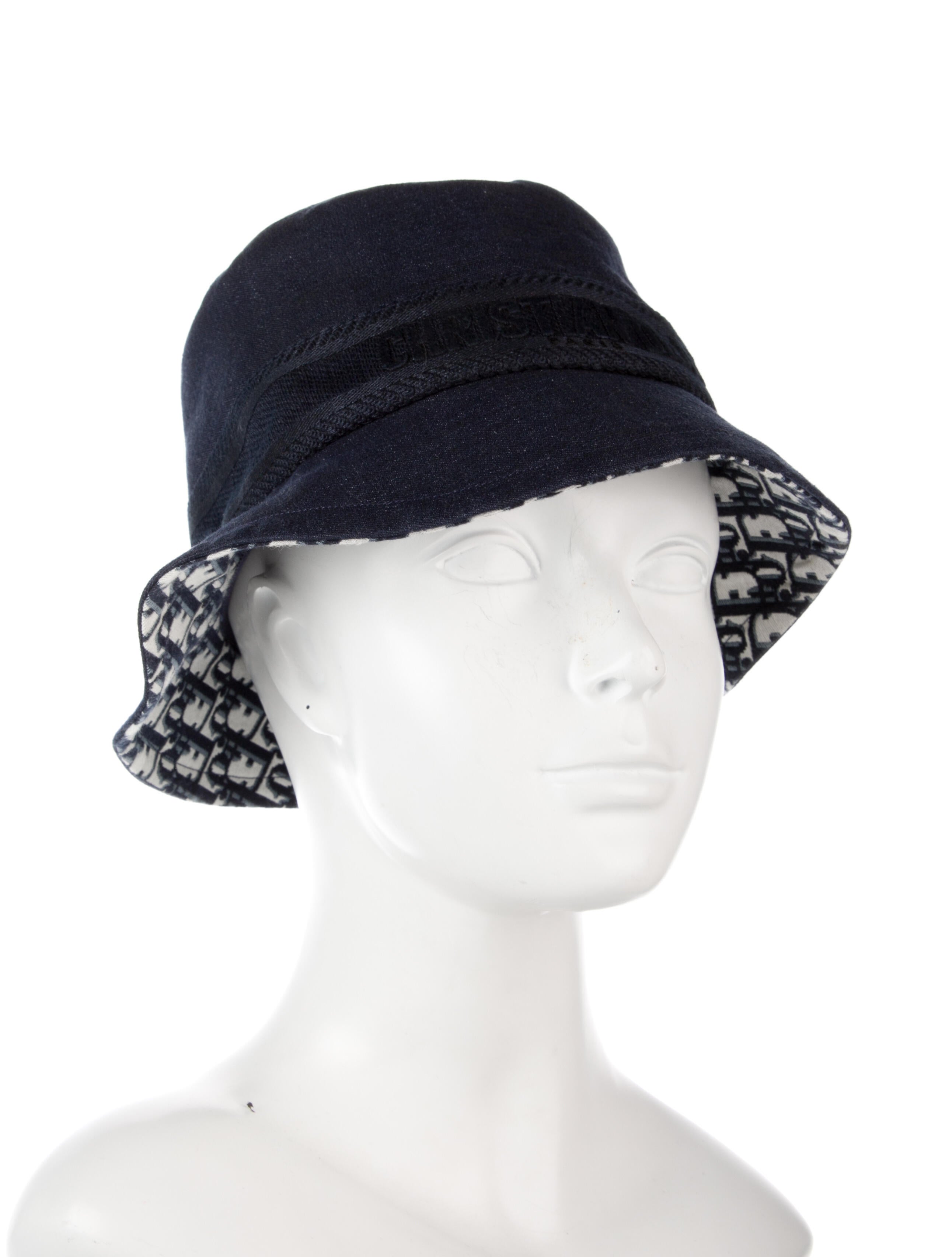 Christian Dior Denim Oblique Bucket Hat