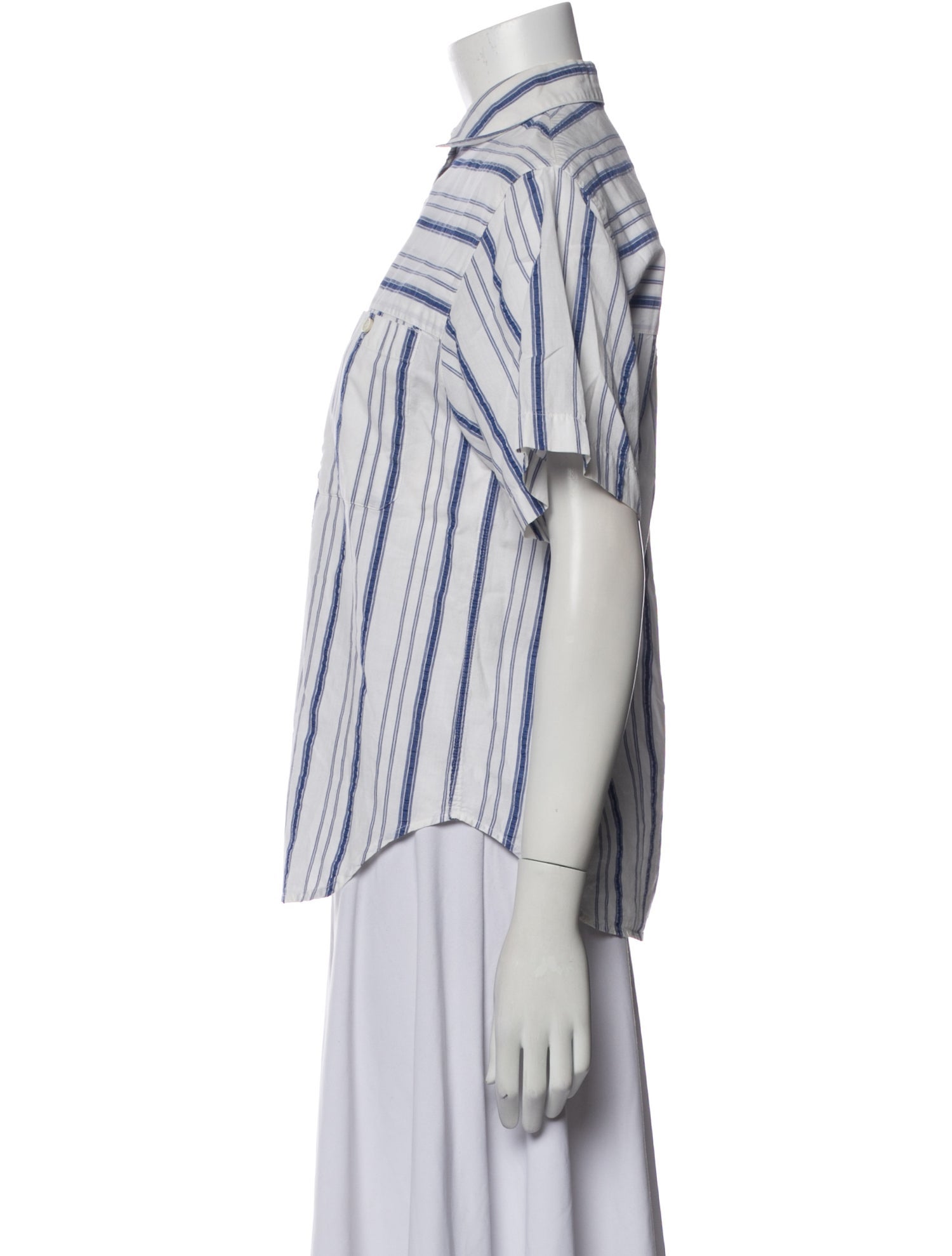 Christian Dior Vintage Late 1980's - Early 1990's Button-Up Top