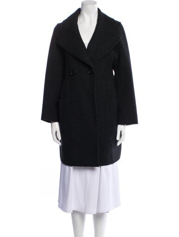 Christian Dior Coats 2015 Wool Faux Fur Coat Us8, Fr40 | M