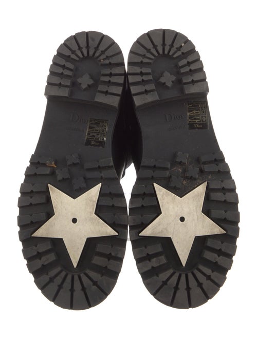 Christian Dior Canvas Graphic Print Rain Boots