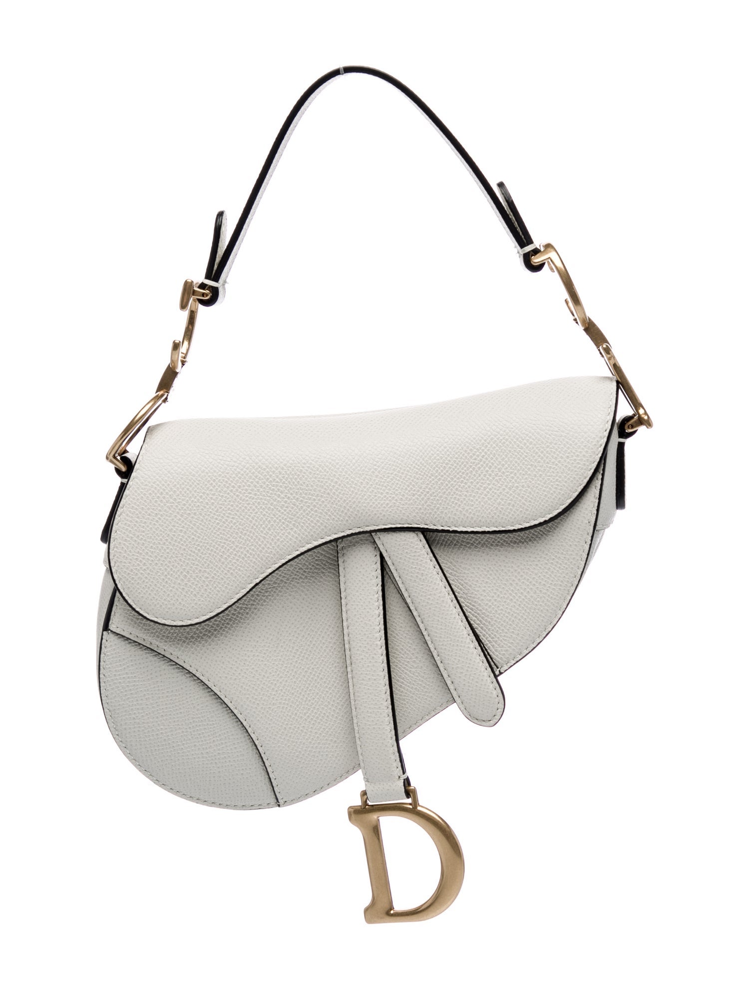 Christian Dior Leather Saddle Mini