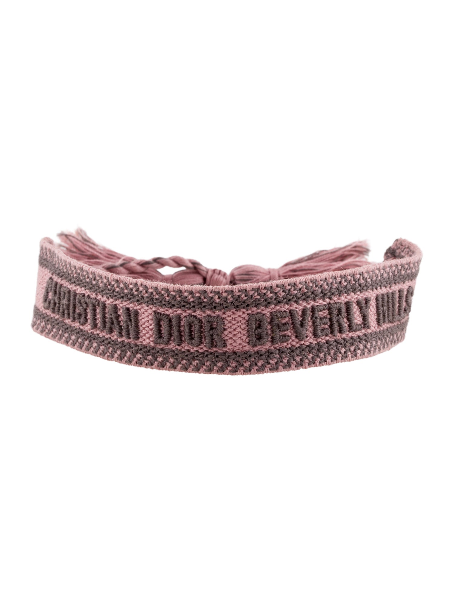 Christian Dior 'Beverly Hills' Wove Friendship Adjustable Bracelet