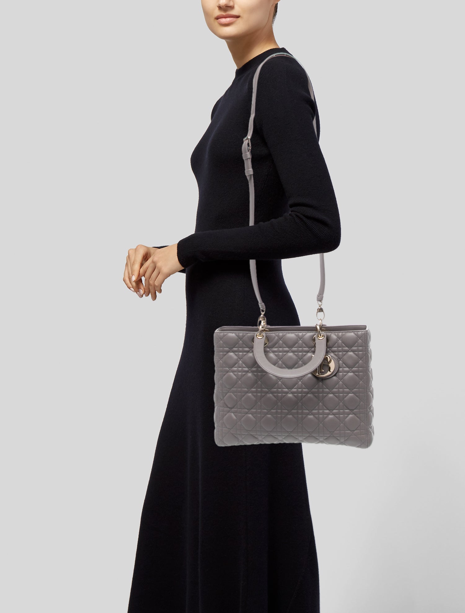 Christian Dior Cannage Lady Dior Medium