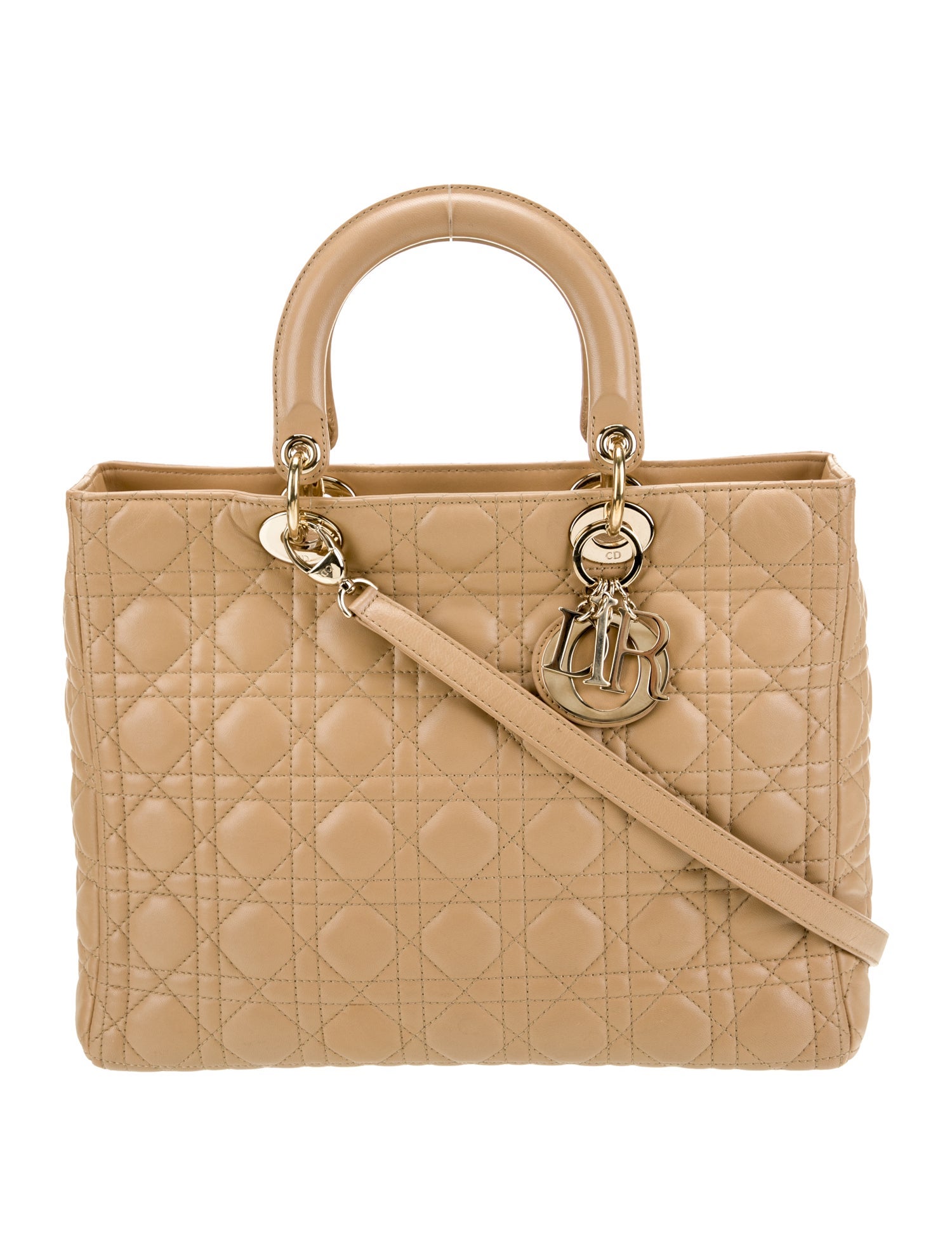 Christian Dior Cannage Lady Dior Large