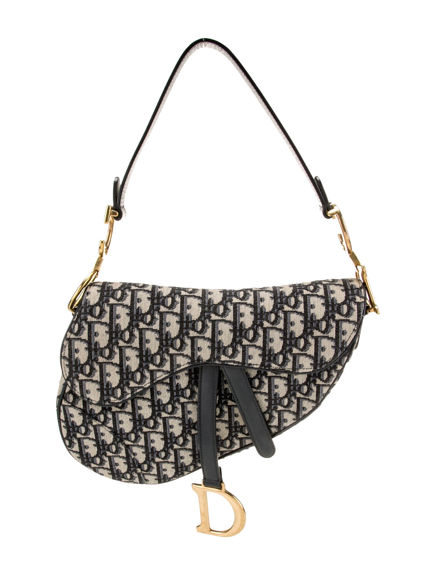 Christian Dior Oblique Jacquard Saddle