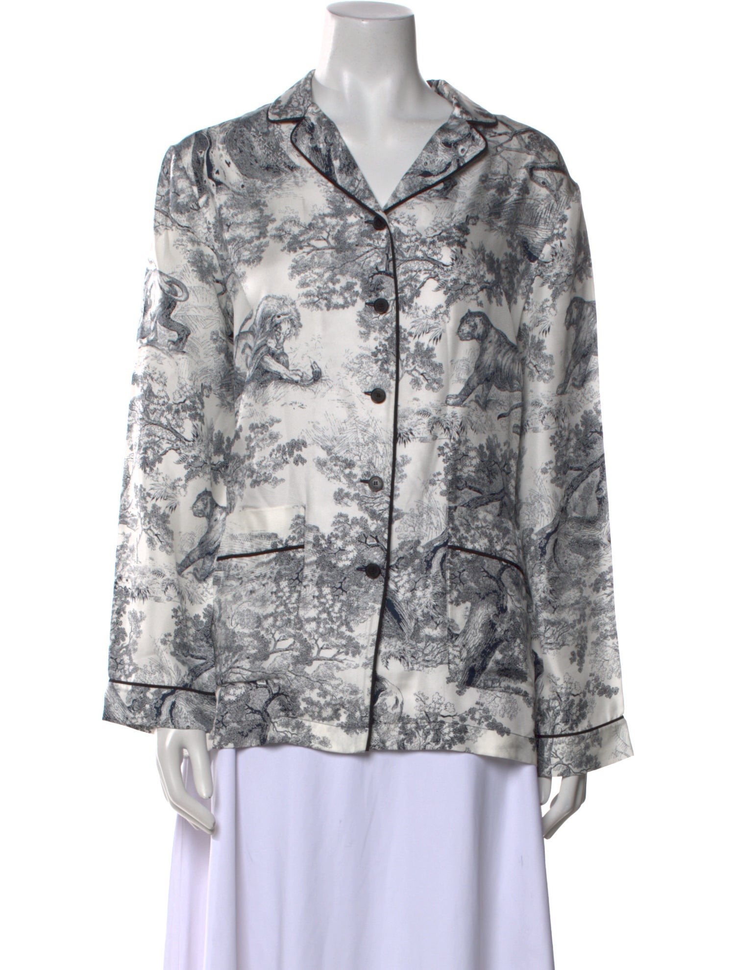 Christian Dior 2021 Silk Pajamas