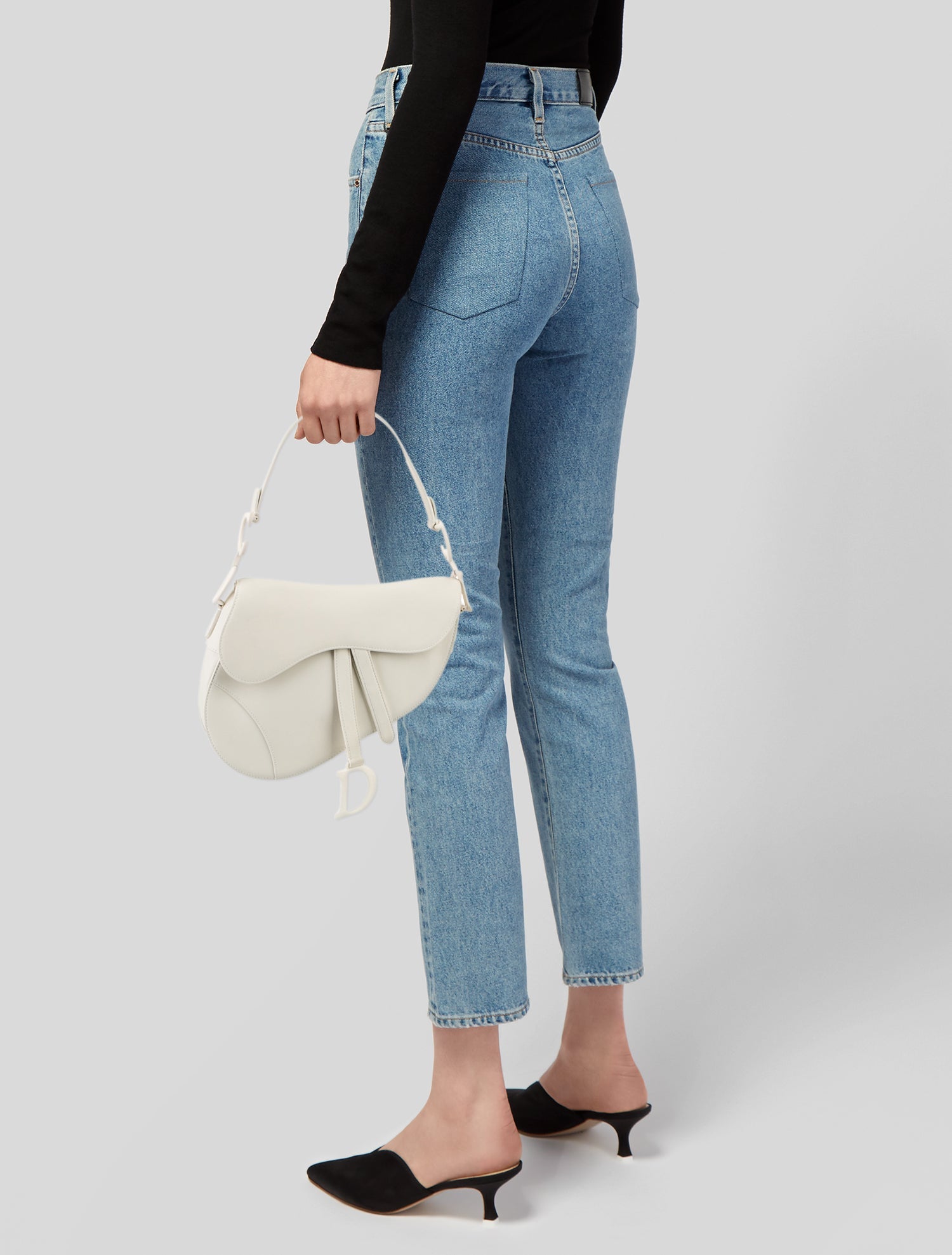 Christian Dior Leather Saddle