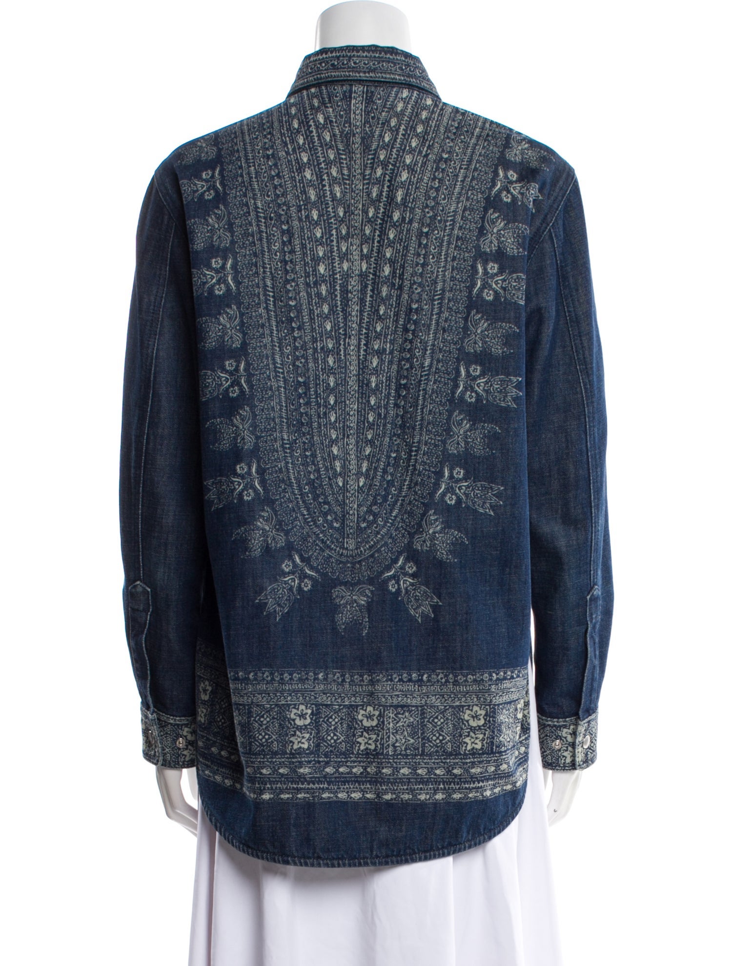 Christian Dior 2018 Embroidered Denim Jacket