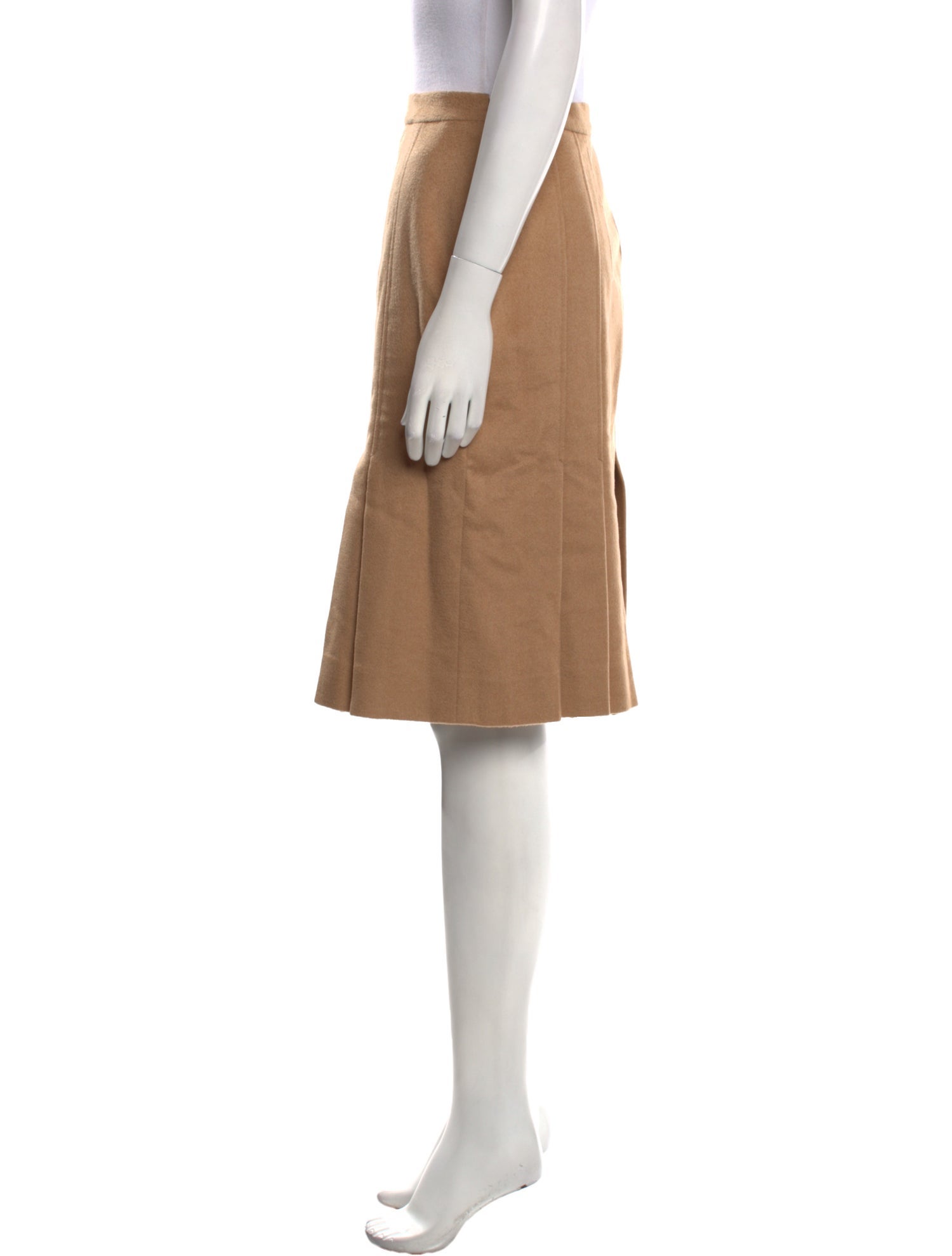 Christian Dior Fur Knee-Length Skirt