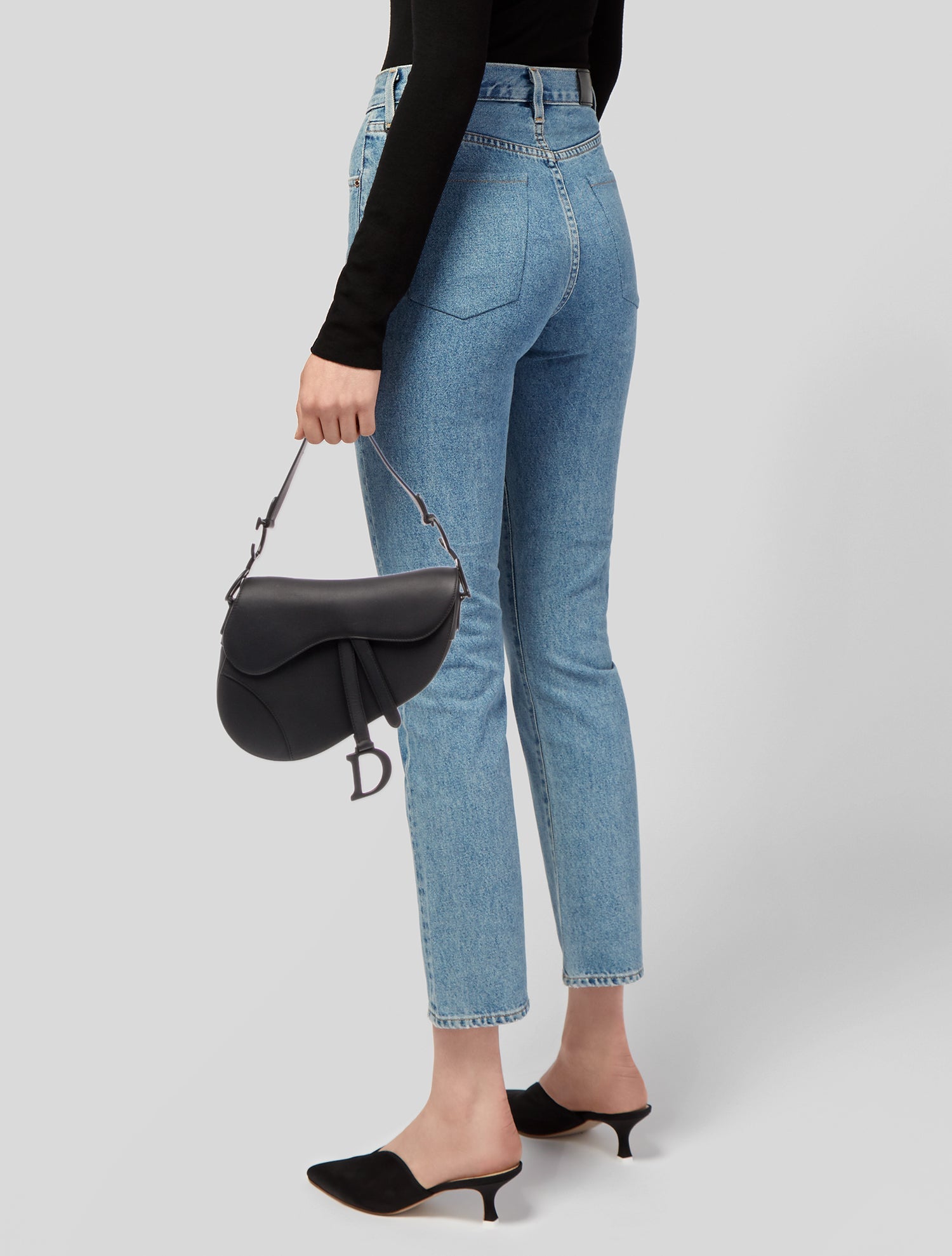 Christian Dior Leather Saddle