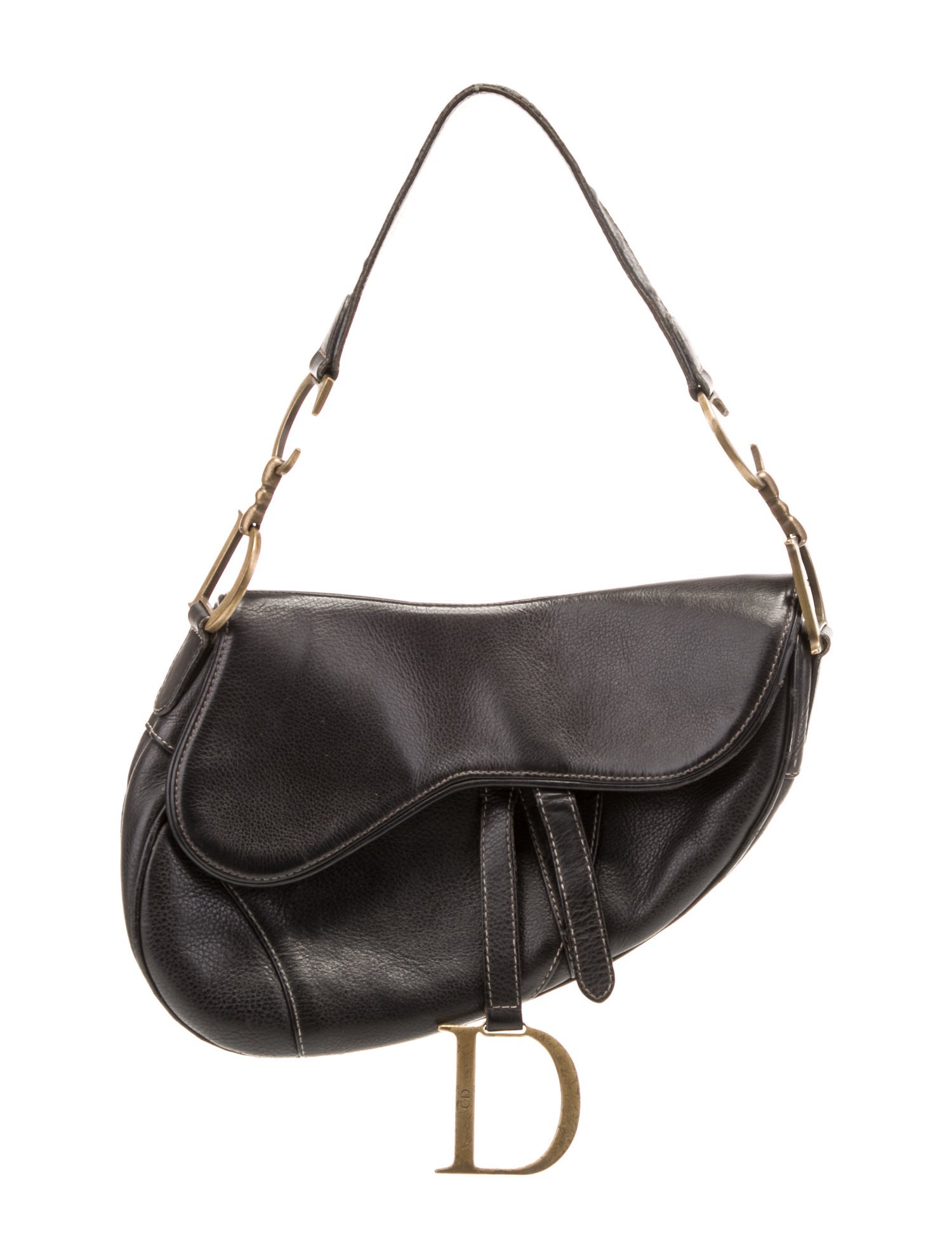 Christian Dior Leather Saddle