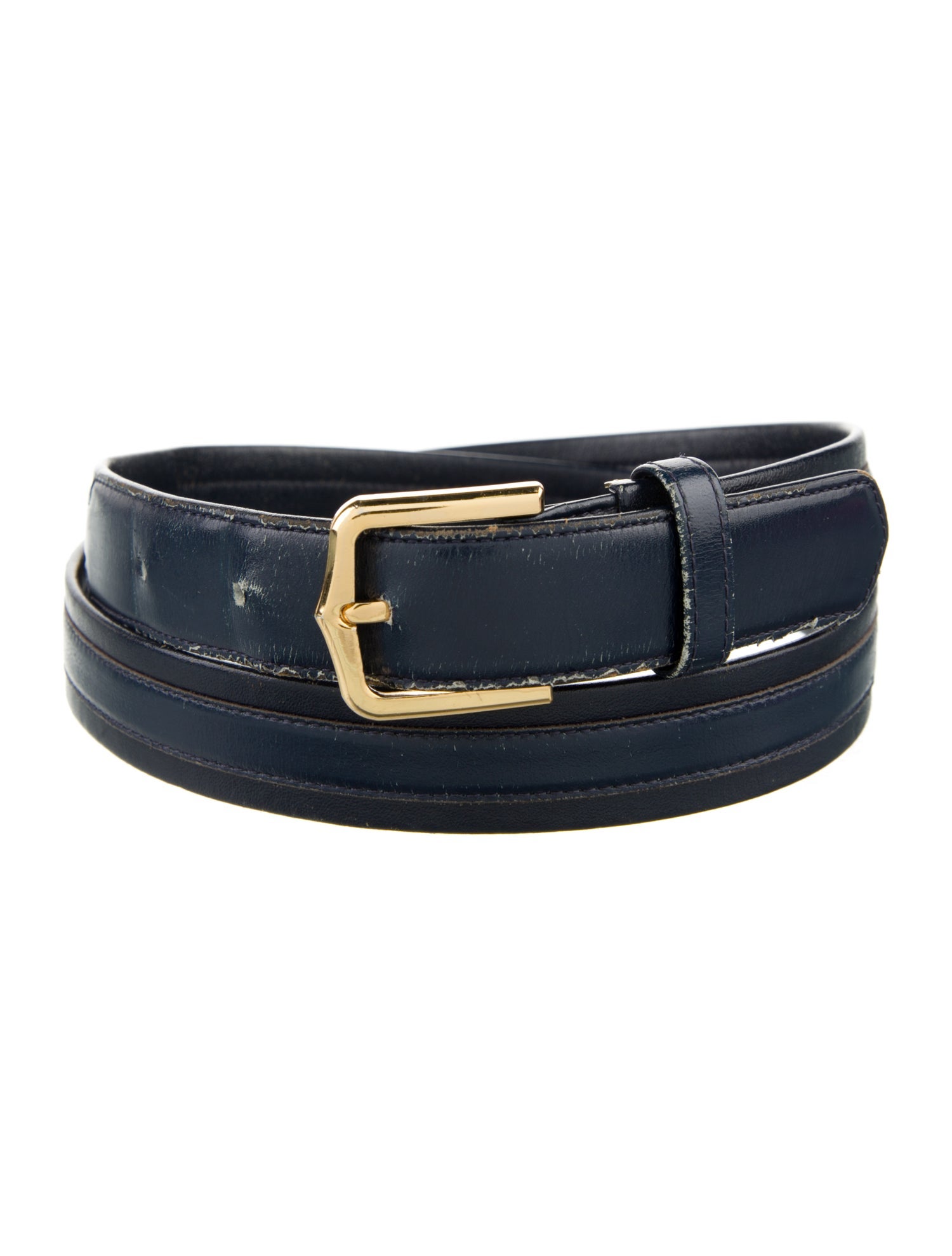 Christian Dior Skinny Leather Belt