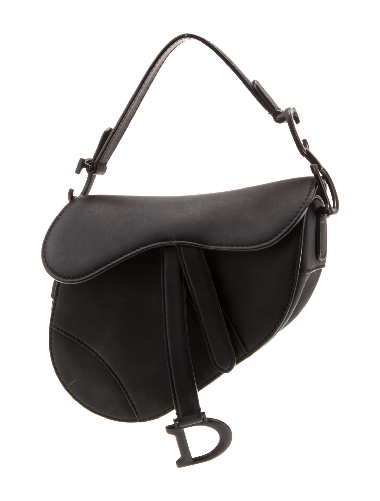 Christian Dior Leather Saddle Mini 2022