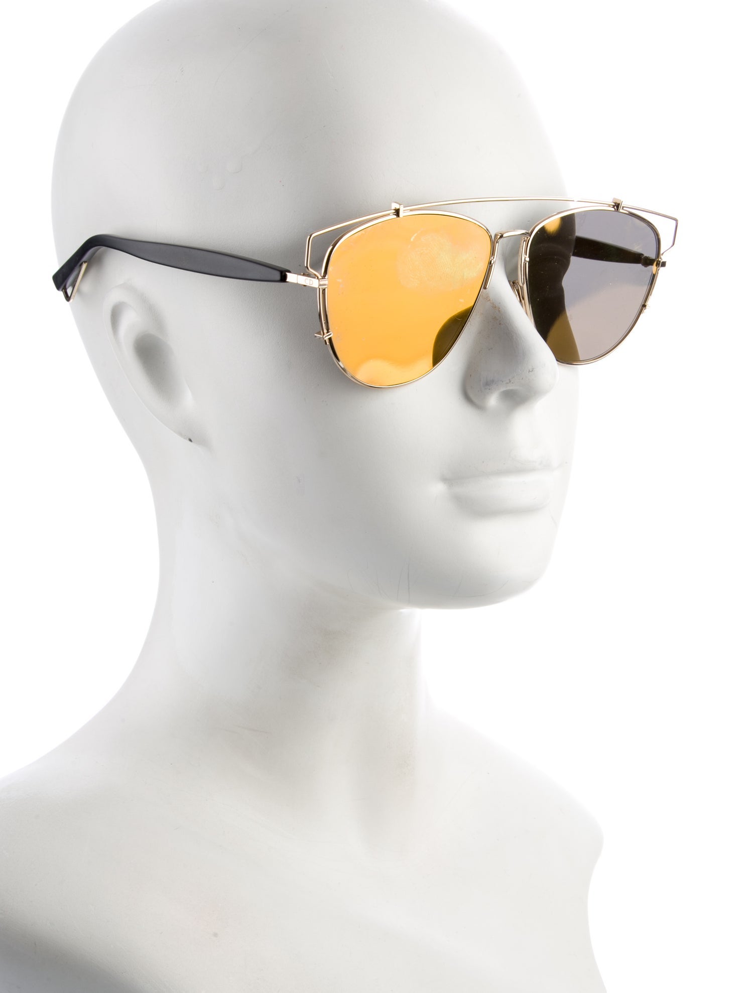 Christian Dior Aviator Mirrored Sunglasses
