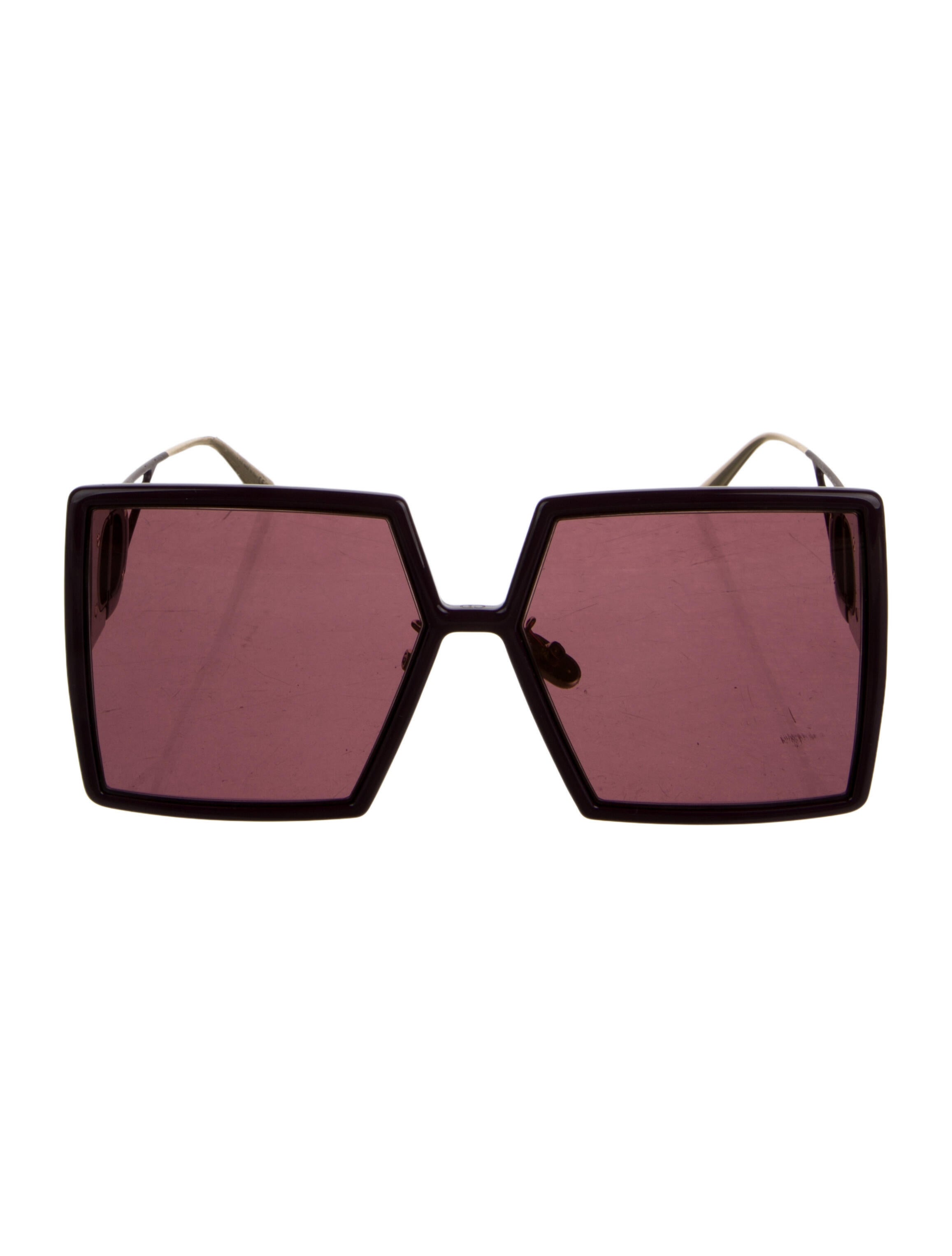 Christian Dior Square Tinted Sunglasses