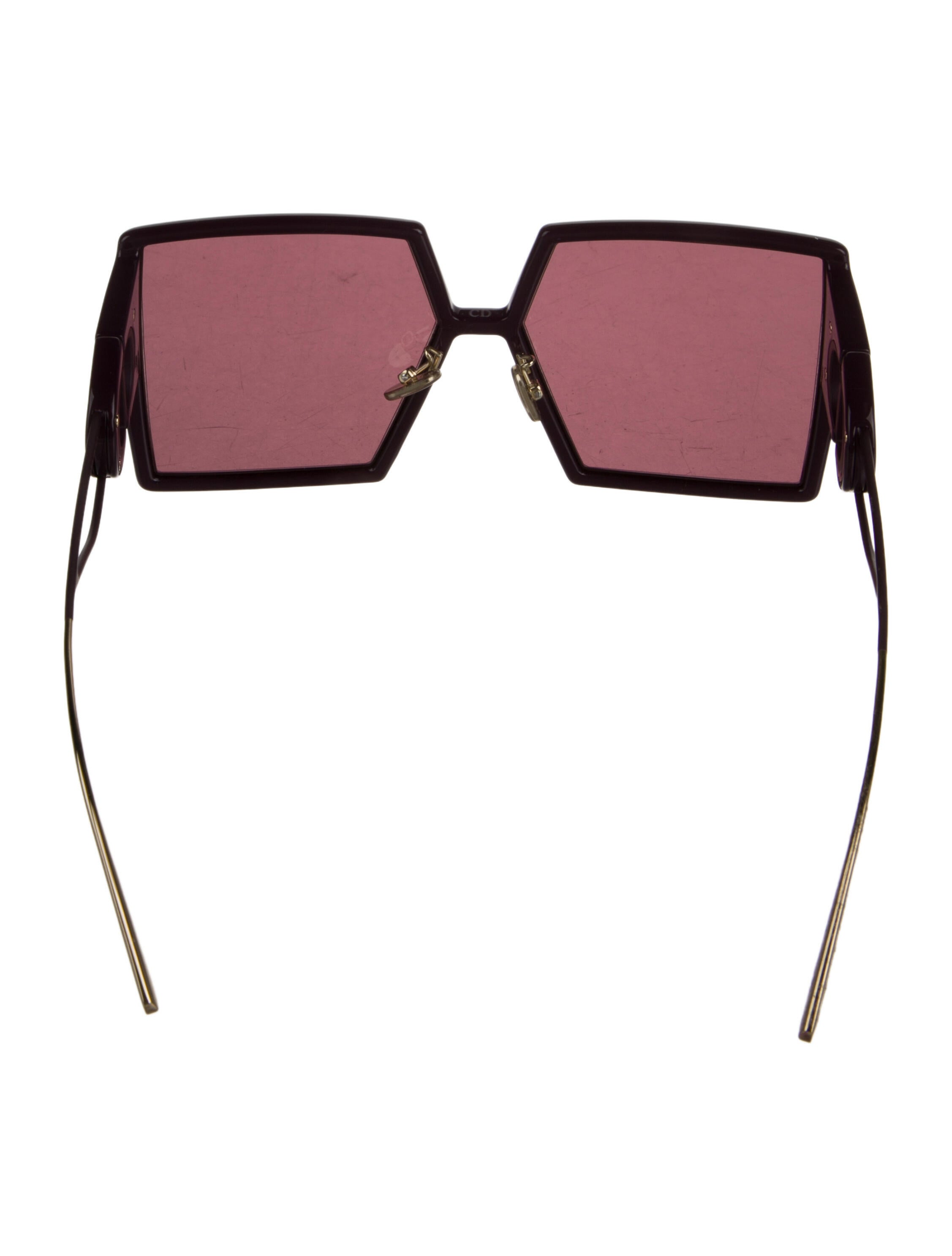 Christian Dior Square Tinted Sunglasses
