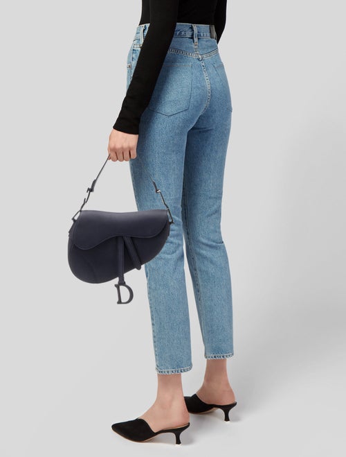 Christian Dior Leather Saddle