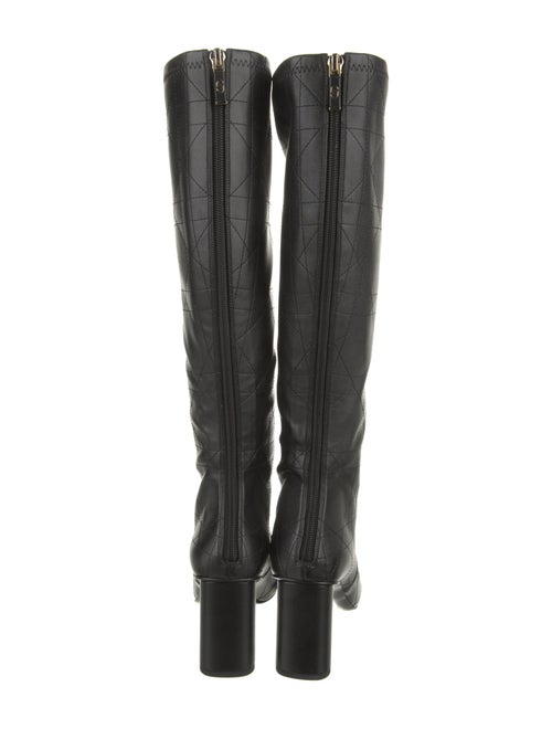 Christian Dior Cannage Pattern Leather Boots