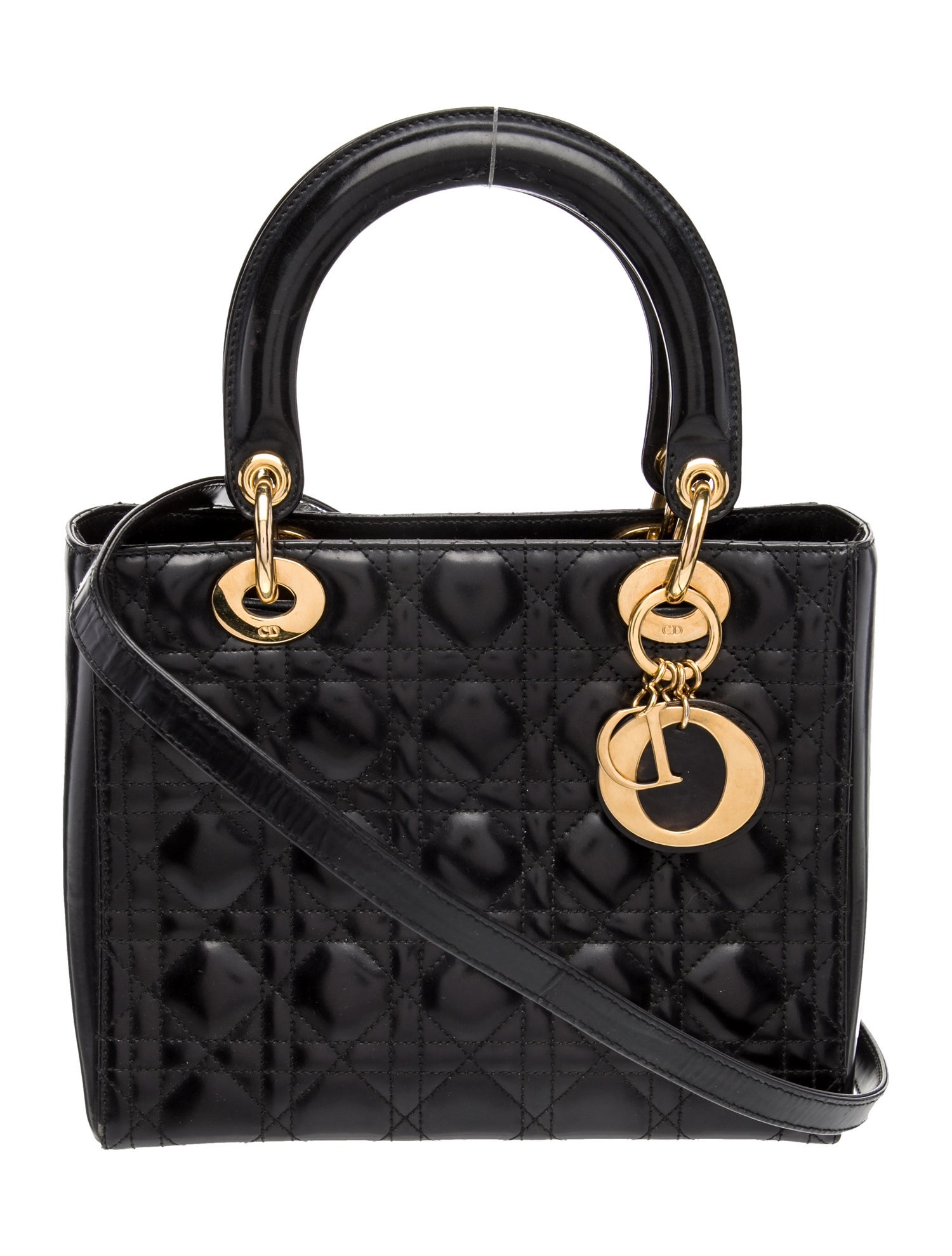 Christian Dior Cannage Lady Dior Medium Vintage