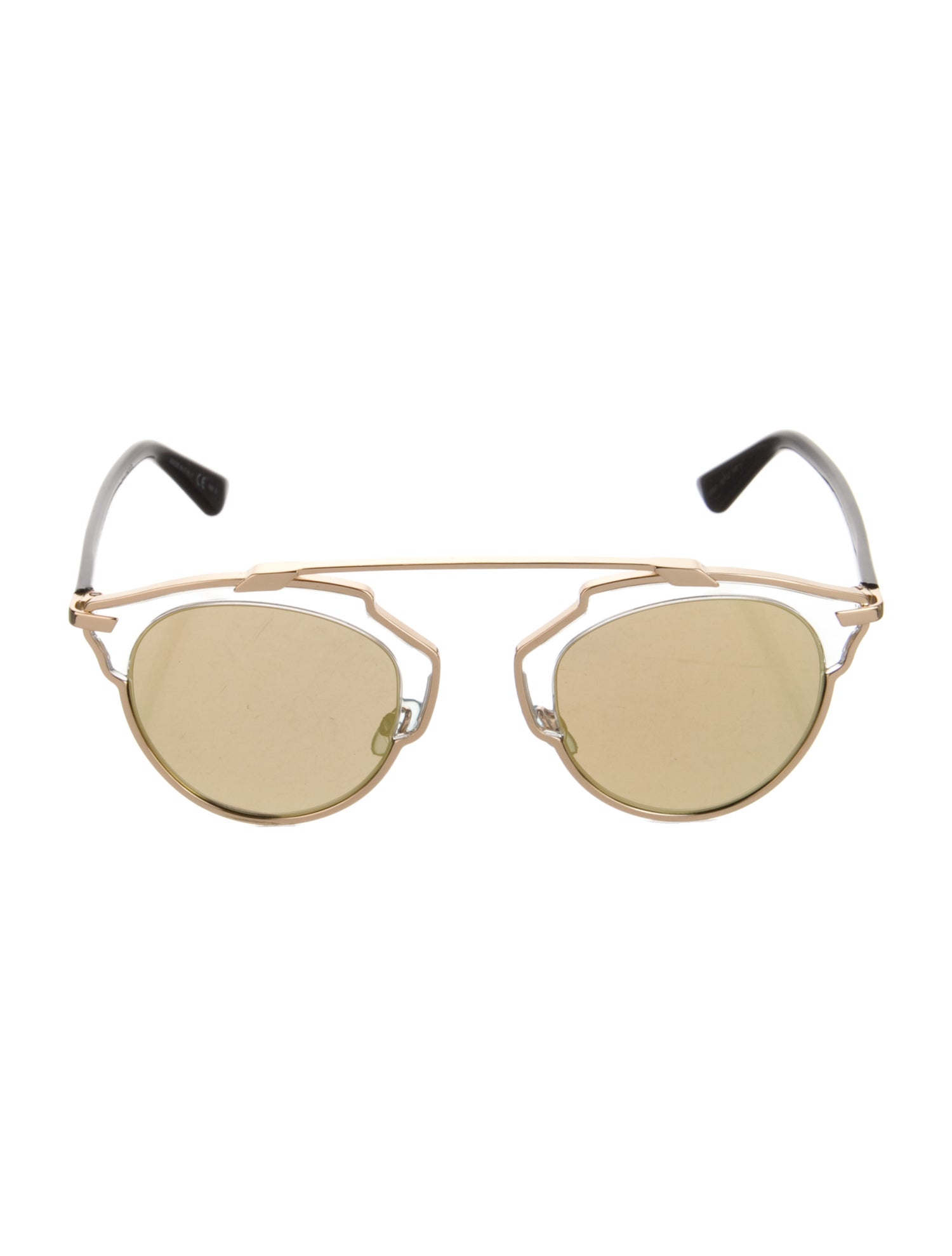 Christian Dior Aviator Mirrored Sunglasses