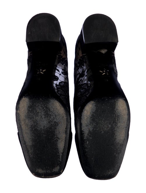 Christian Dior Lace Lace Pattern Combat Boots