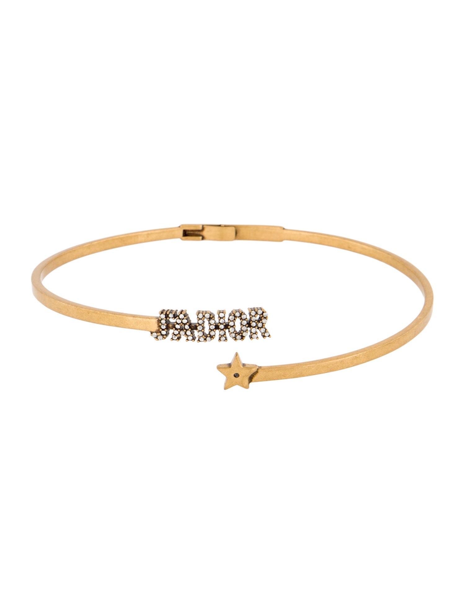 Christian Dior Crystal J'Adior Hinged Choker