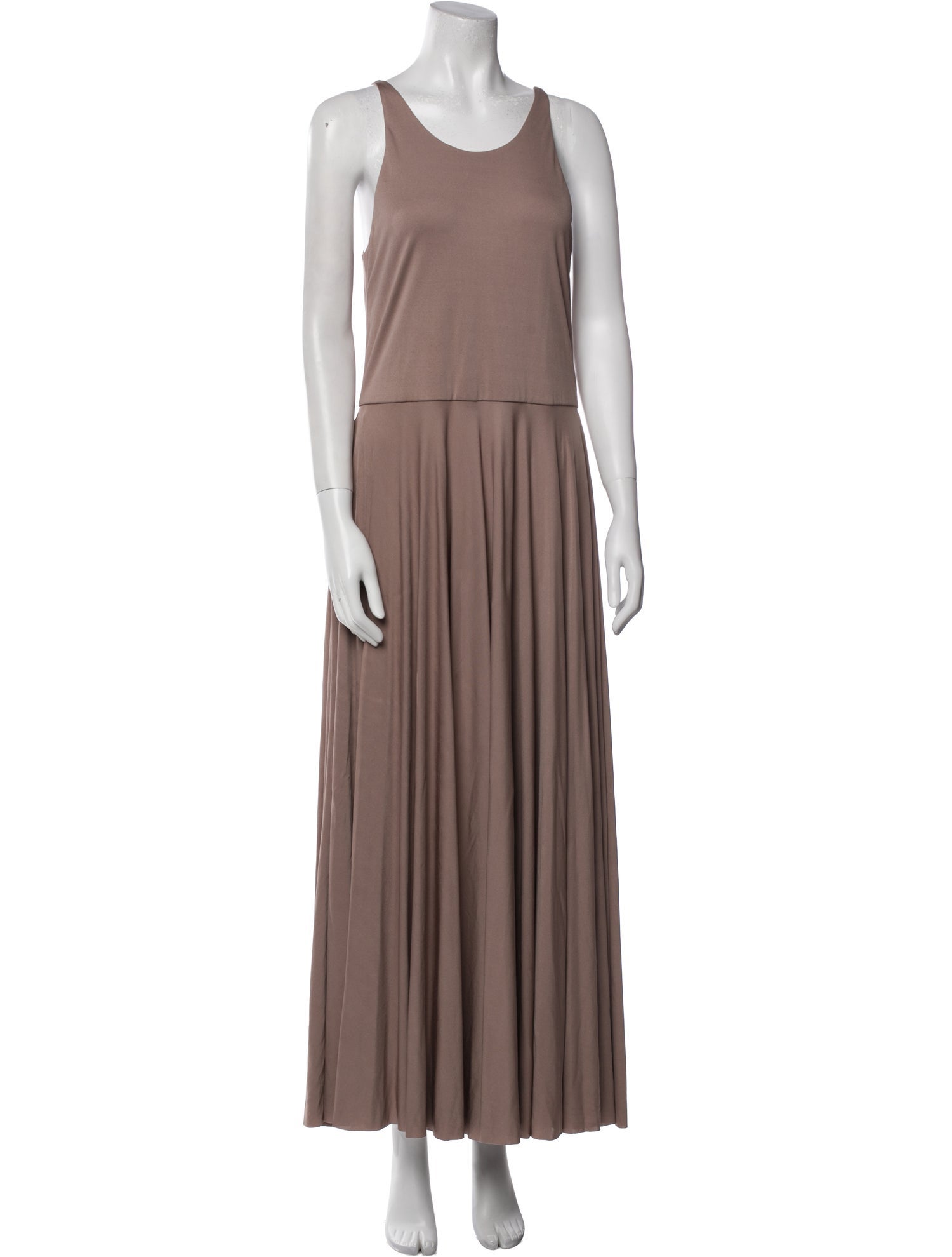 Christian Dior Scoop Neck Long Dress