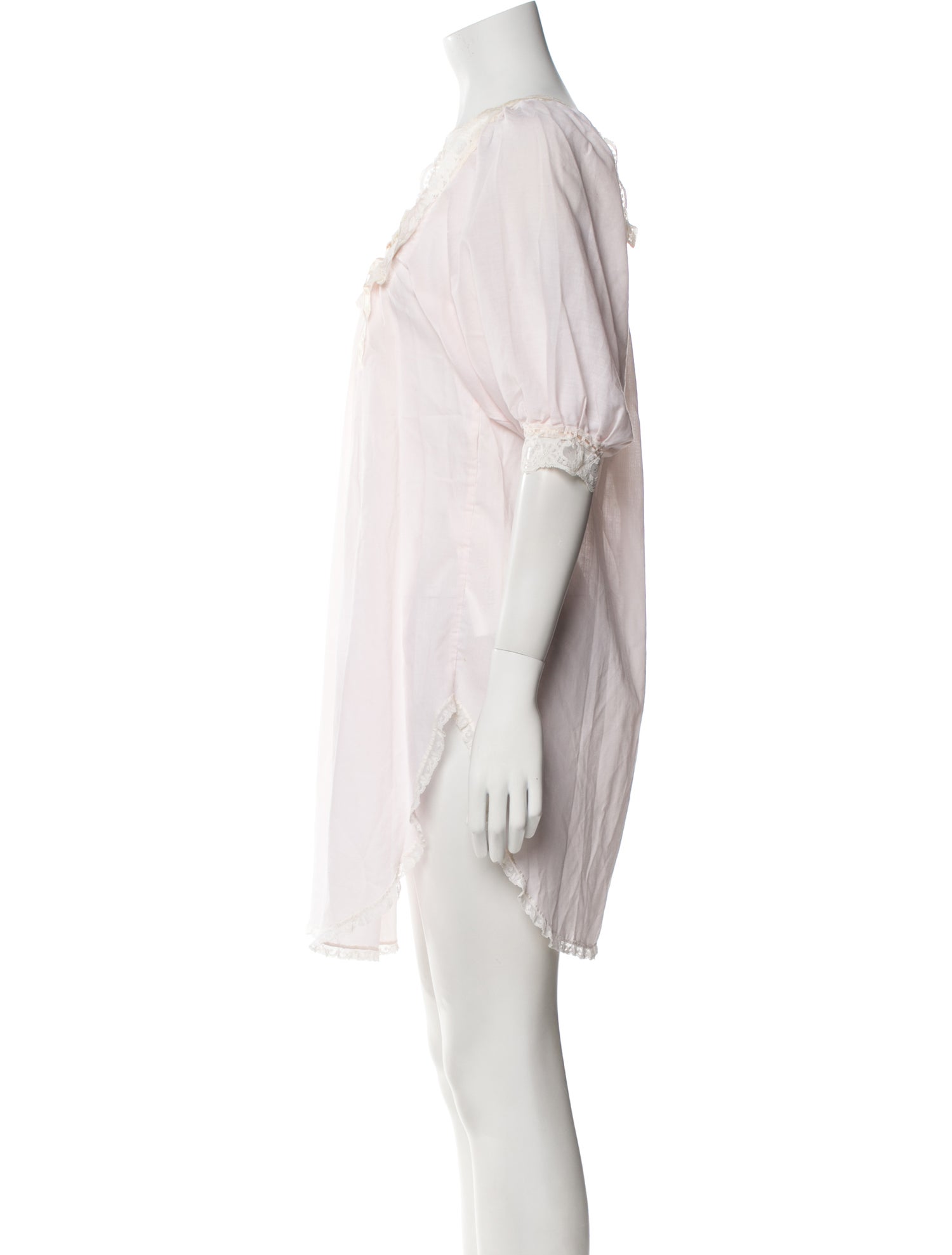 Christian Dior Vintage Bow Accents Nightgown